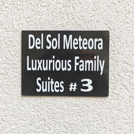 Del Sol #3 Meteora Luxurious Family Suites Kalambaka Bagian luar foto