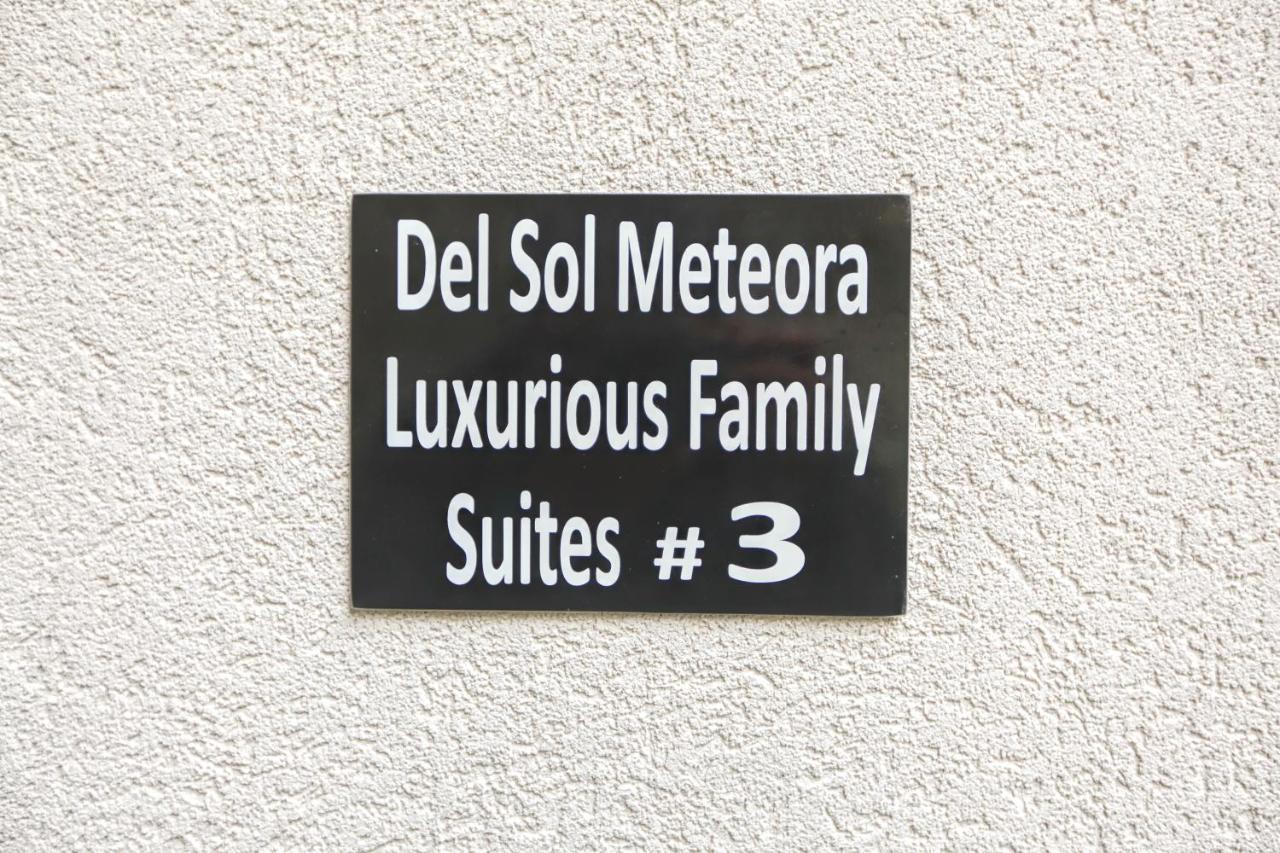 Del Sol #3 Meteora Luxurious Family Suites Kalambaka Bagian luar foto